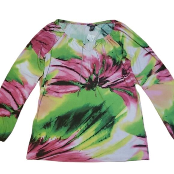 New! Chelsea & Theodore Tunic Top - Picture 1 of 8